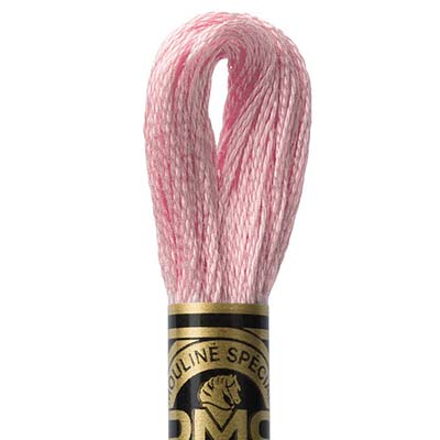 DMC Stranded Cotton Thread Colour #151 Dusty Rose Very Light
