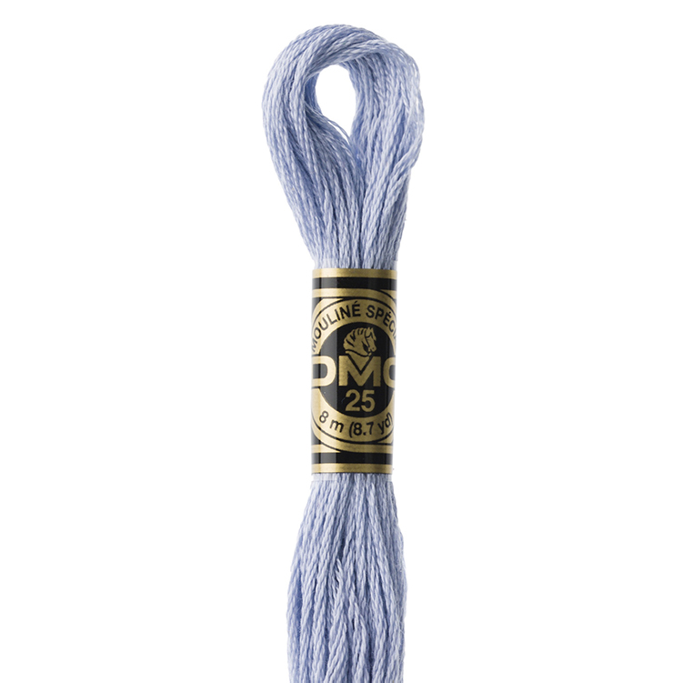 DMC Stranded Cotton Thread Colour #159 Blue Gray Light