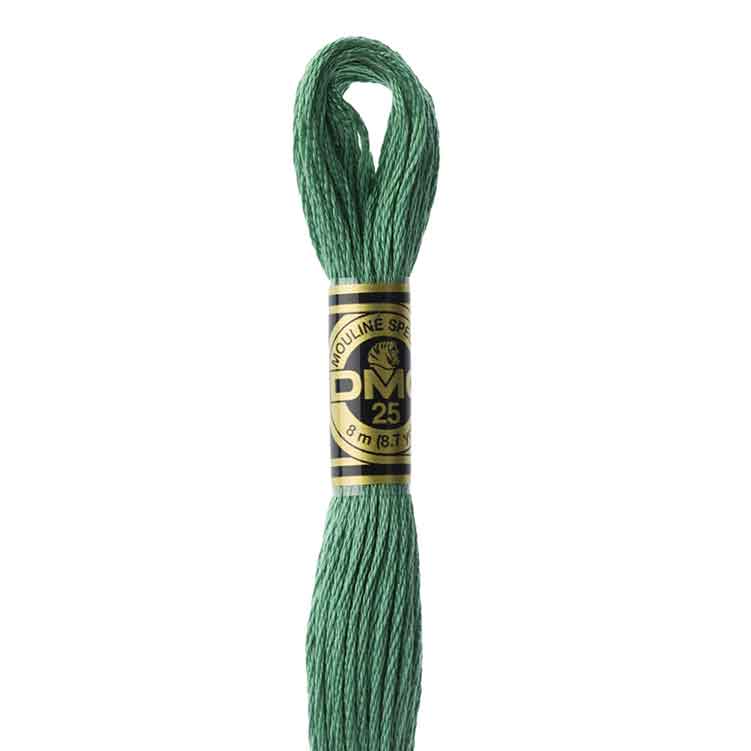 DMC Stranded Cotton Thread Colour #163 Celadon Green Medium