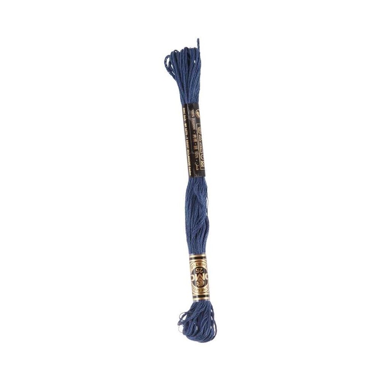 DMC Stranded Cotton Thread Colour #3750 Antique Blue Very Dark