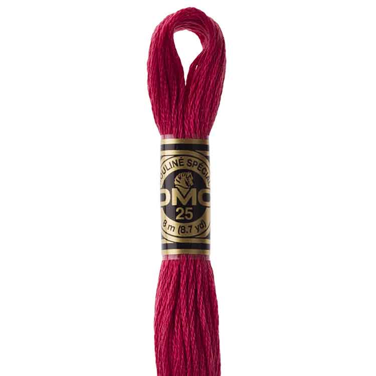 DMC Stranded Cotton Thread Colour #3831 Raspberry Dark