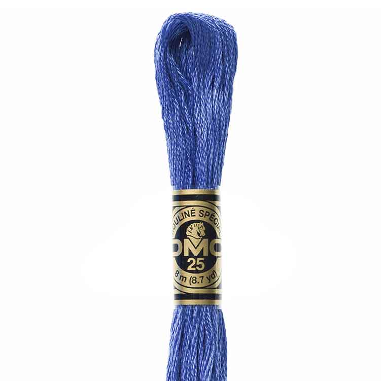 DMC Stranded Cotton Thread Colour #798 Delft Blue Dark