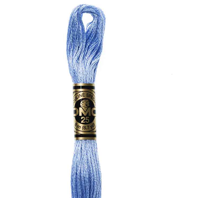 DMC Stranded Cotton Thread Colour #809 Delft Blue