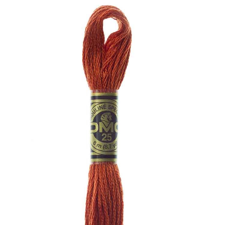 DMC Stranded Cotton Thread Colour #920 Copper Medium