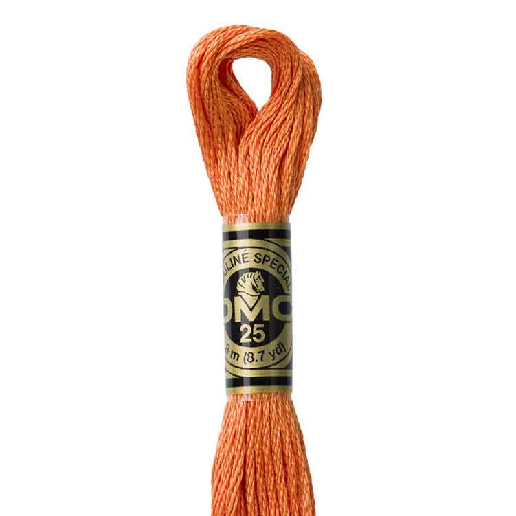 DMC Stranded Cotton Thread Colour #922 Copper Light